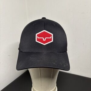 Kimes Ranch Men's Warwick Ball Cap Hat Black Red Snapback Western OSFM Cowboy